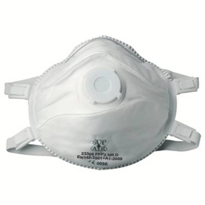 Masque FPP3 AVEC VALVE BLANC BOITE 5 - 23306