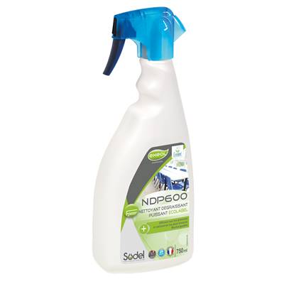 Nettoyant dégraissant puissant NDP 600 ECOLABEL 750 ML