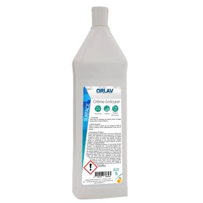 Nettoyant sanitaire crème à récurer ORLAV 1L