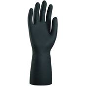 Gants neoprene LATEX GRIS FLOQUE COTON