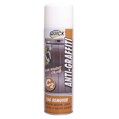 Anti graffiti C2 AEROSOL 500 ml - surfacs lisses et peintes U2